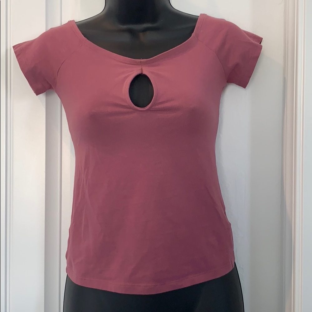Express pink shirt